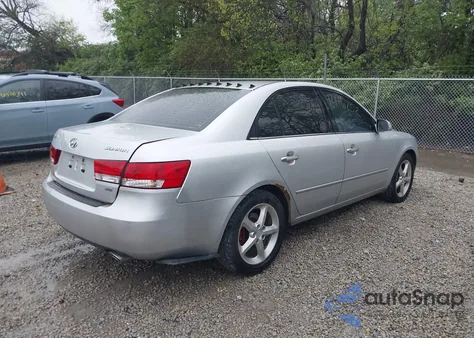 2006 Hyundai Sonata Gls V6/Lx V6 z USA, uszkodzony, nr VIN 5NPEU46F76H026619